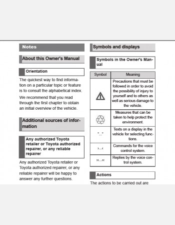 toyota supra 2020 owners manual